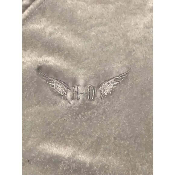 VTG 90s Harley-Davidson T-shirt Medium Women, Embroidery, Velvet Fabric - Picture 2 of 5